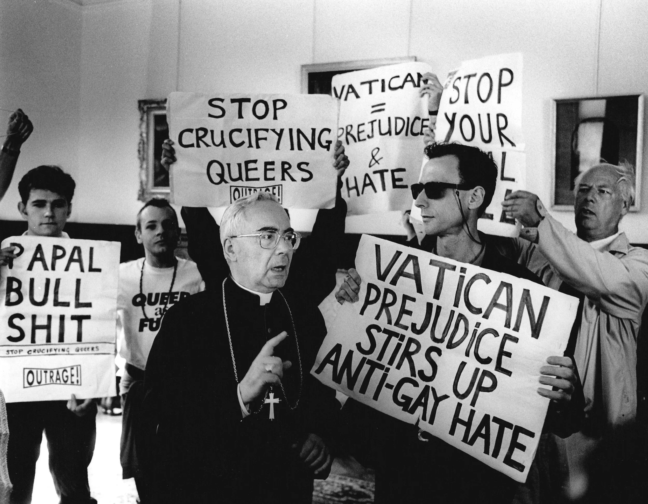 Vatican Embassy Protest , 1992