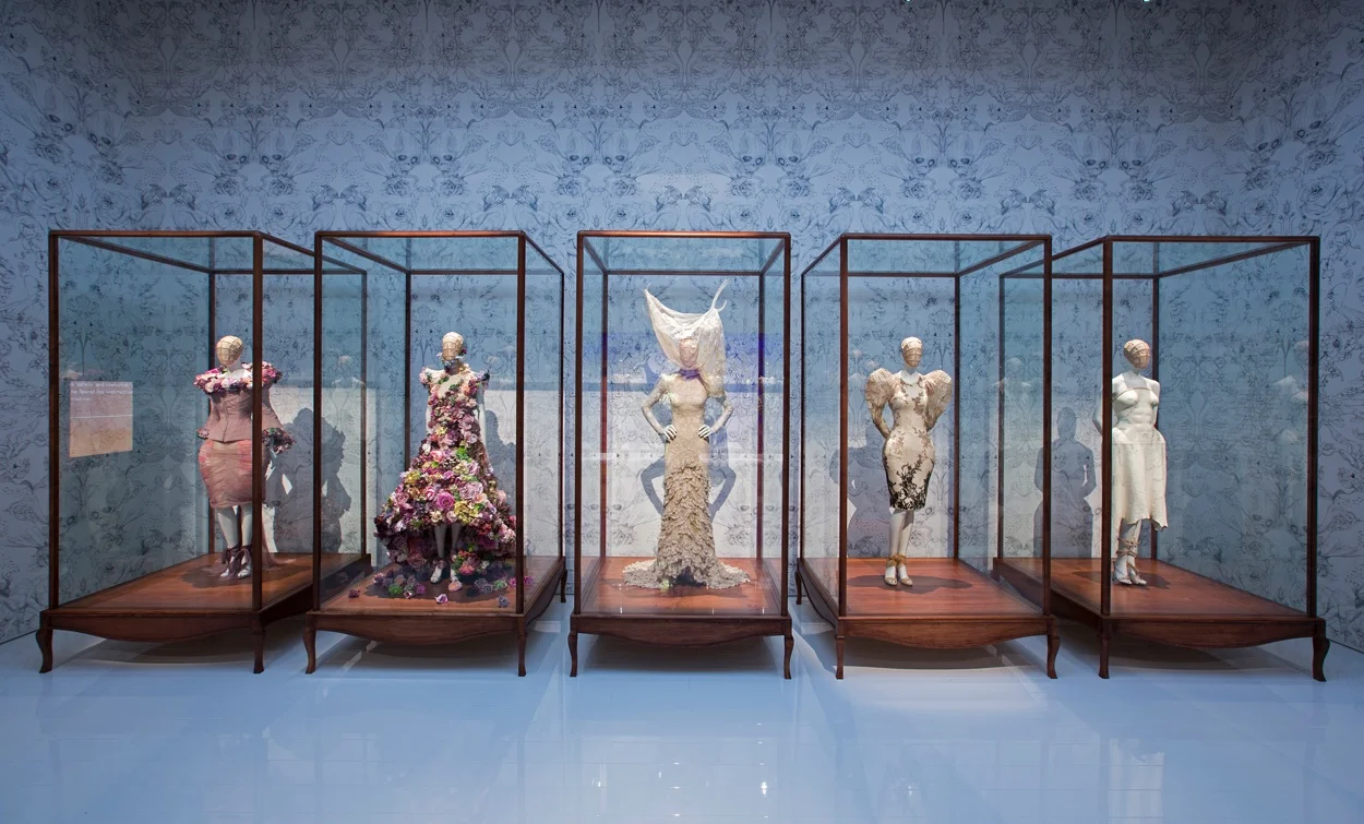 Cabinet of Curiosities , Alexander McQueen: Savage Beauty exhibition at the V&A