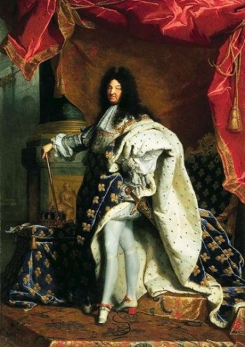 Louis XIV by Hyacinthe Rigaud, 1701