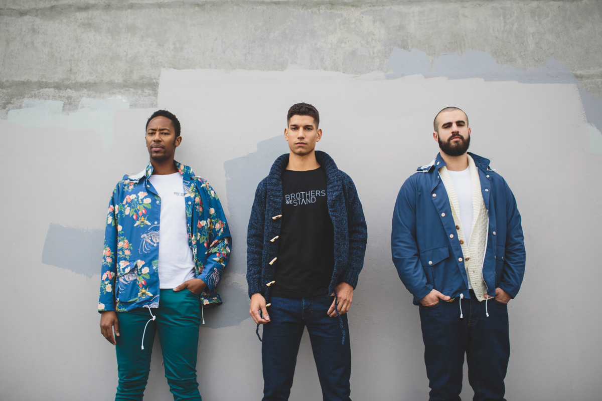 Brothers We Stand campaign. Photography by Rachel Manns