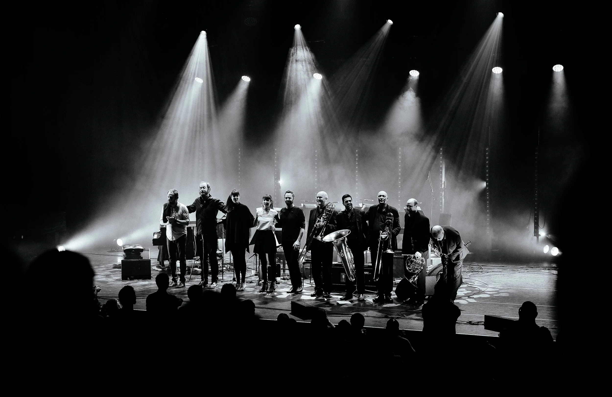 A Winged Victory Of A Sullen show at the Barbican Centre. Photography by Luke Cole