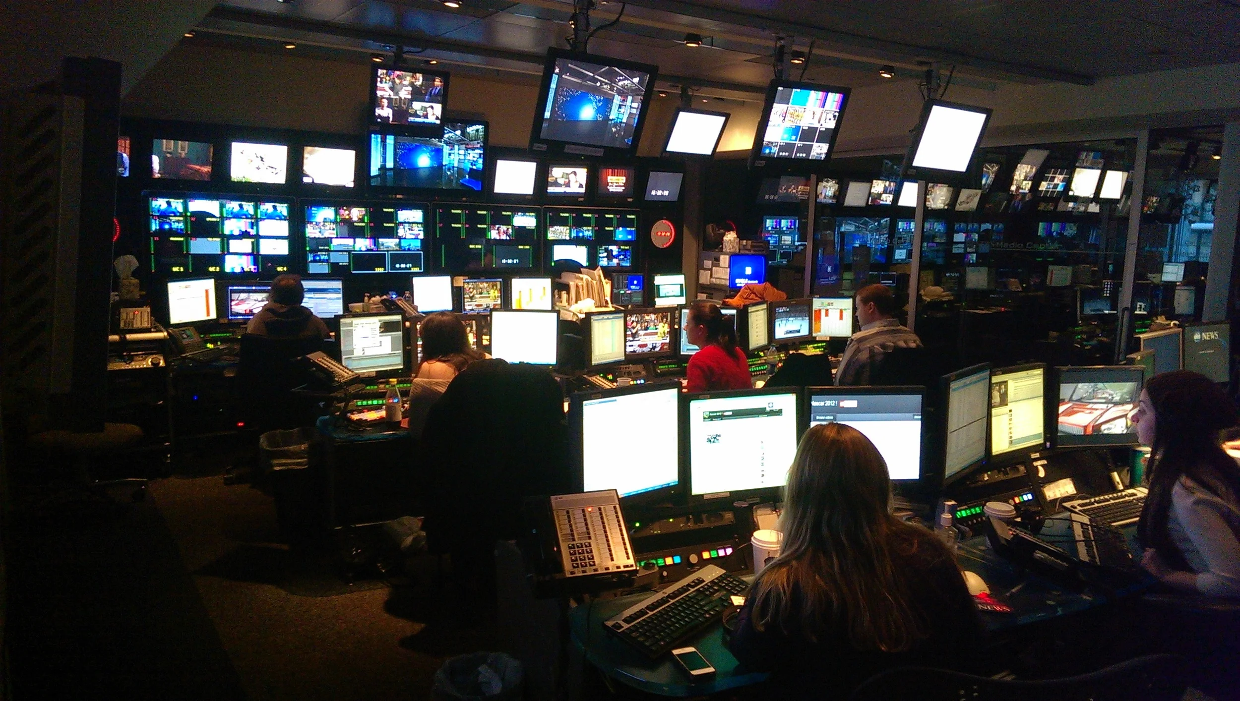 ABC news room