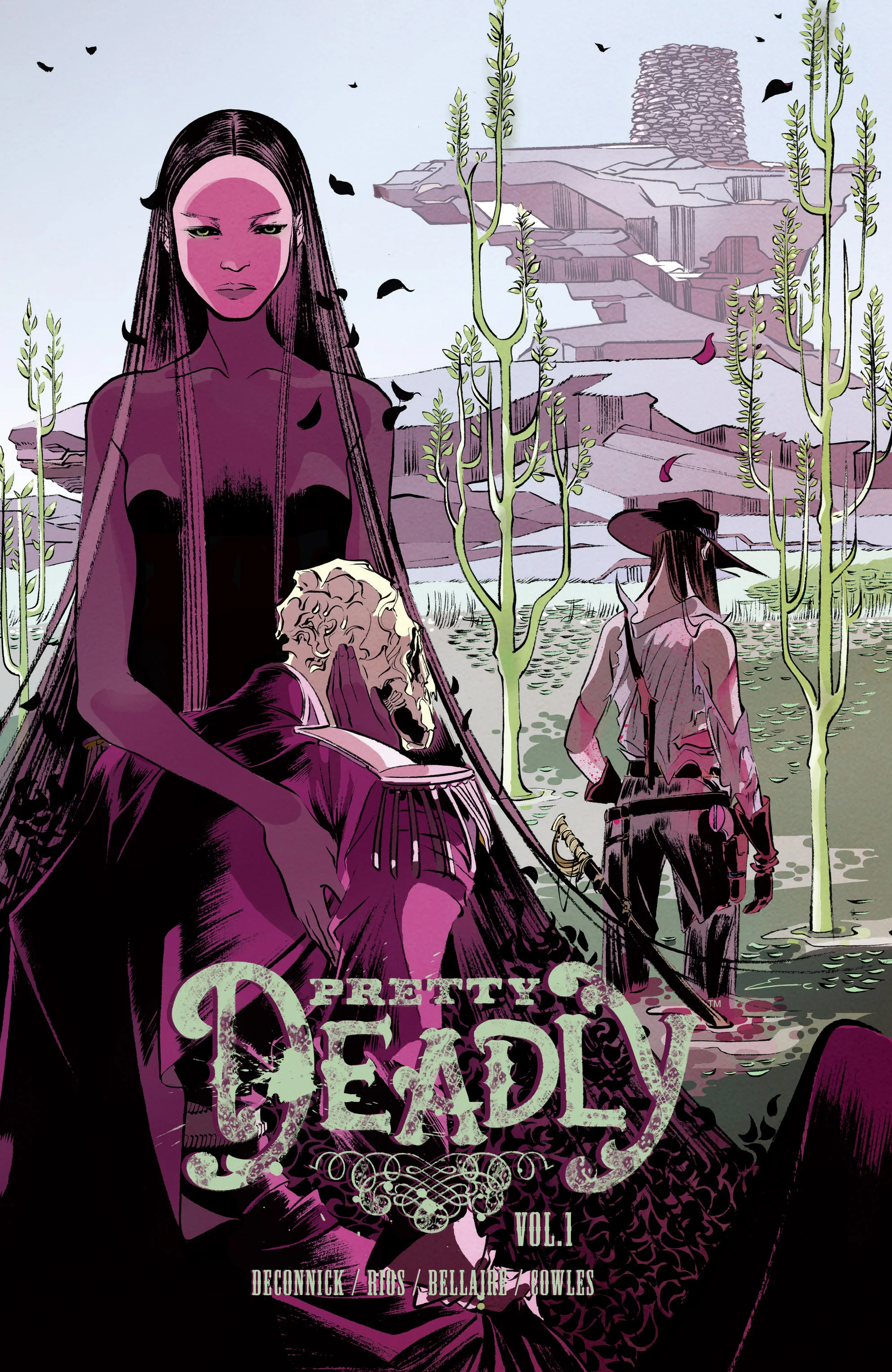 Pretty Deadly Volume 1: The Shrike by Kelly Sue DeConnick, Emma Rios and Jordie Bellaire