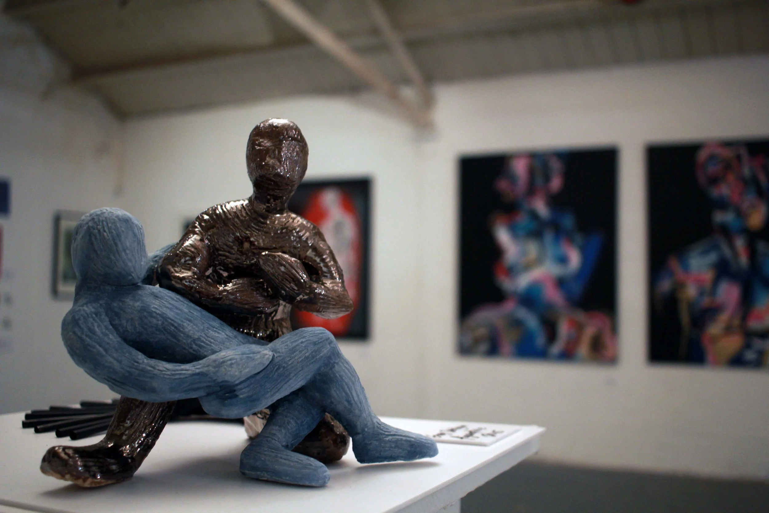 Exhibition view: Broken Minds at The Outsider Gallery