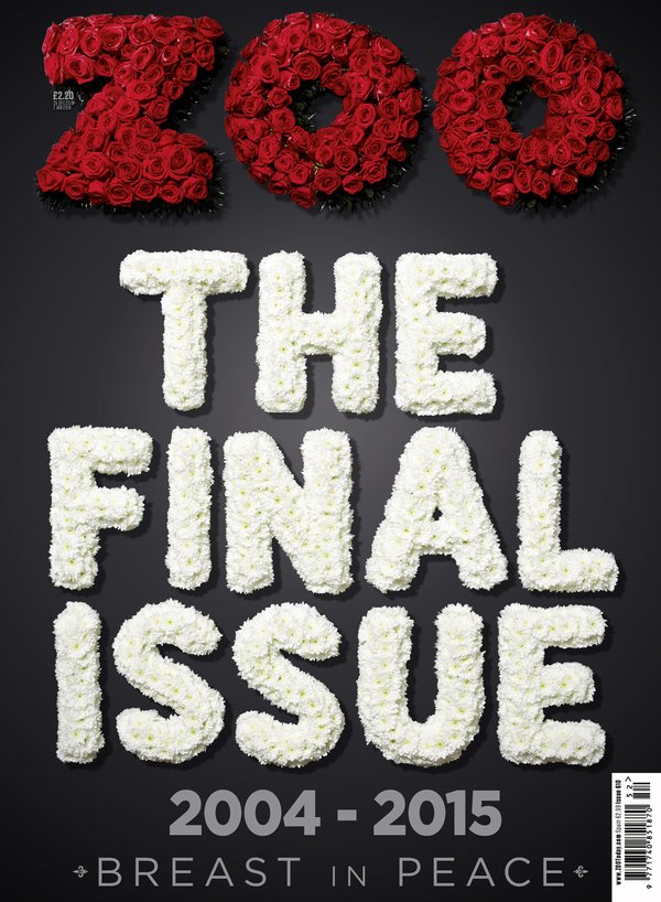 Zoo magazine's last issue, 2015