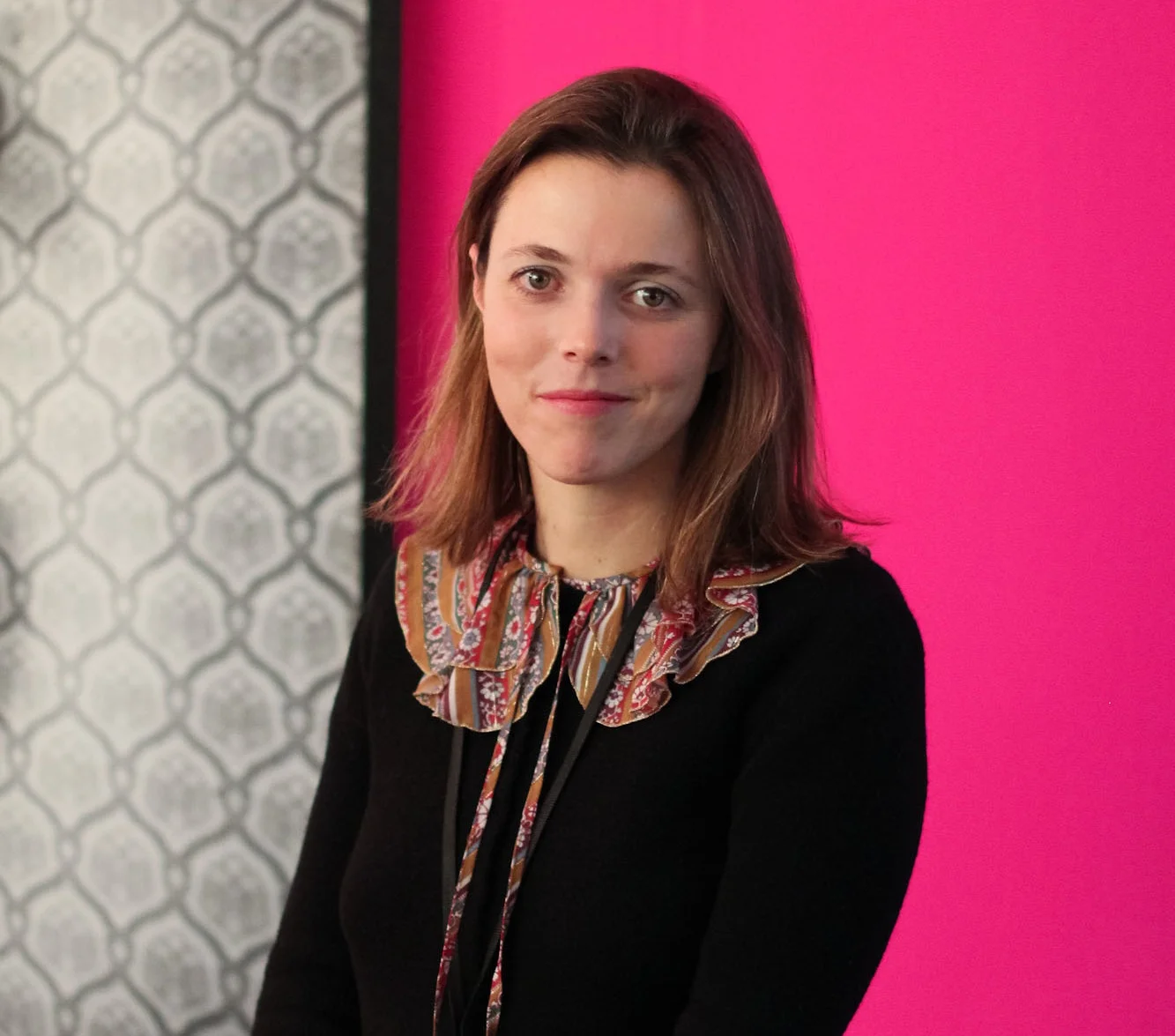Curator, Federica Chiocchetti at Photo50 exhibition, London 2016