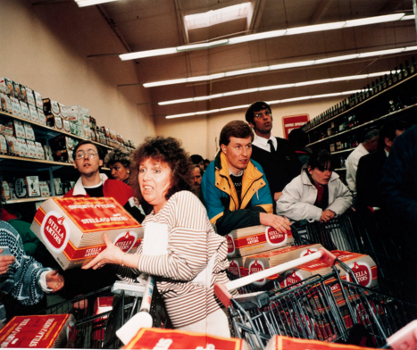 From the series One Day Trip, 1989 by Martin Parr