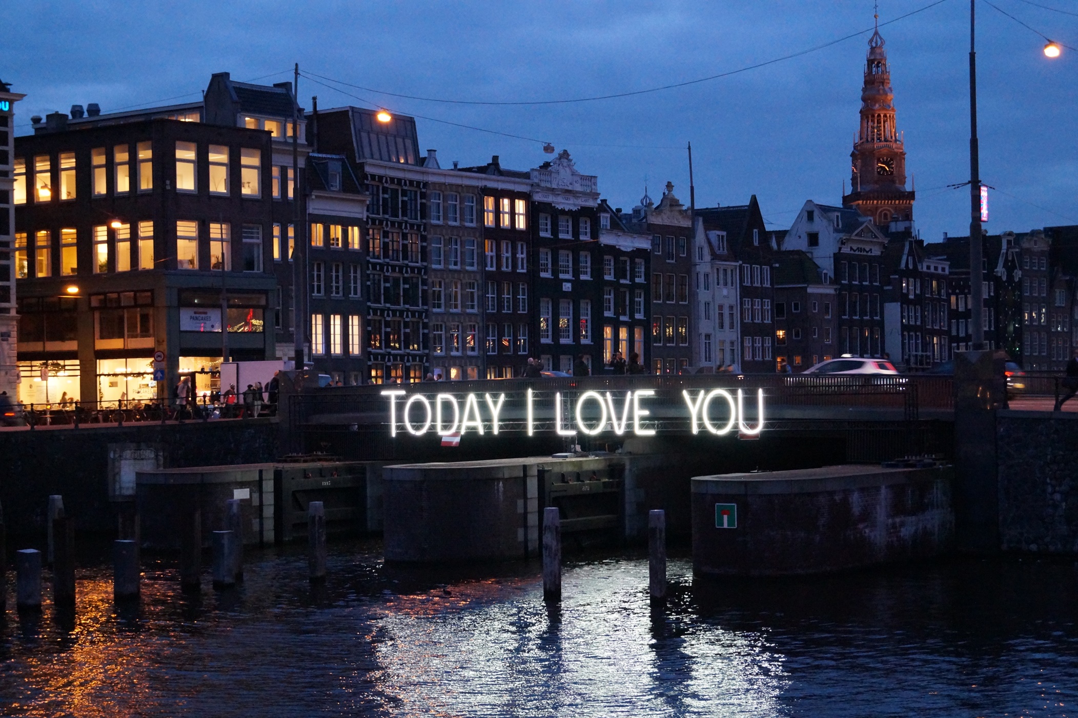 ‘Today I Love You’ installation by Massimo Uberti