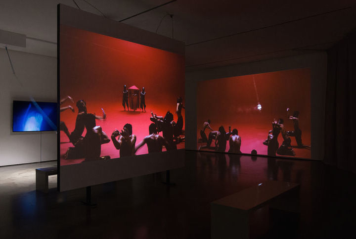 Exhibition view ' Interstice' at Milk Gallery, 2016
