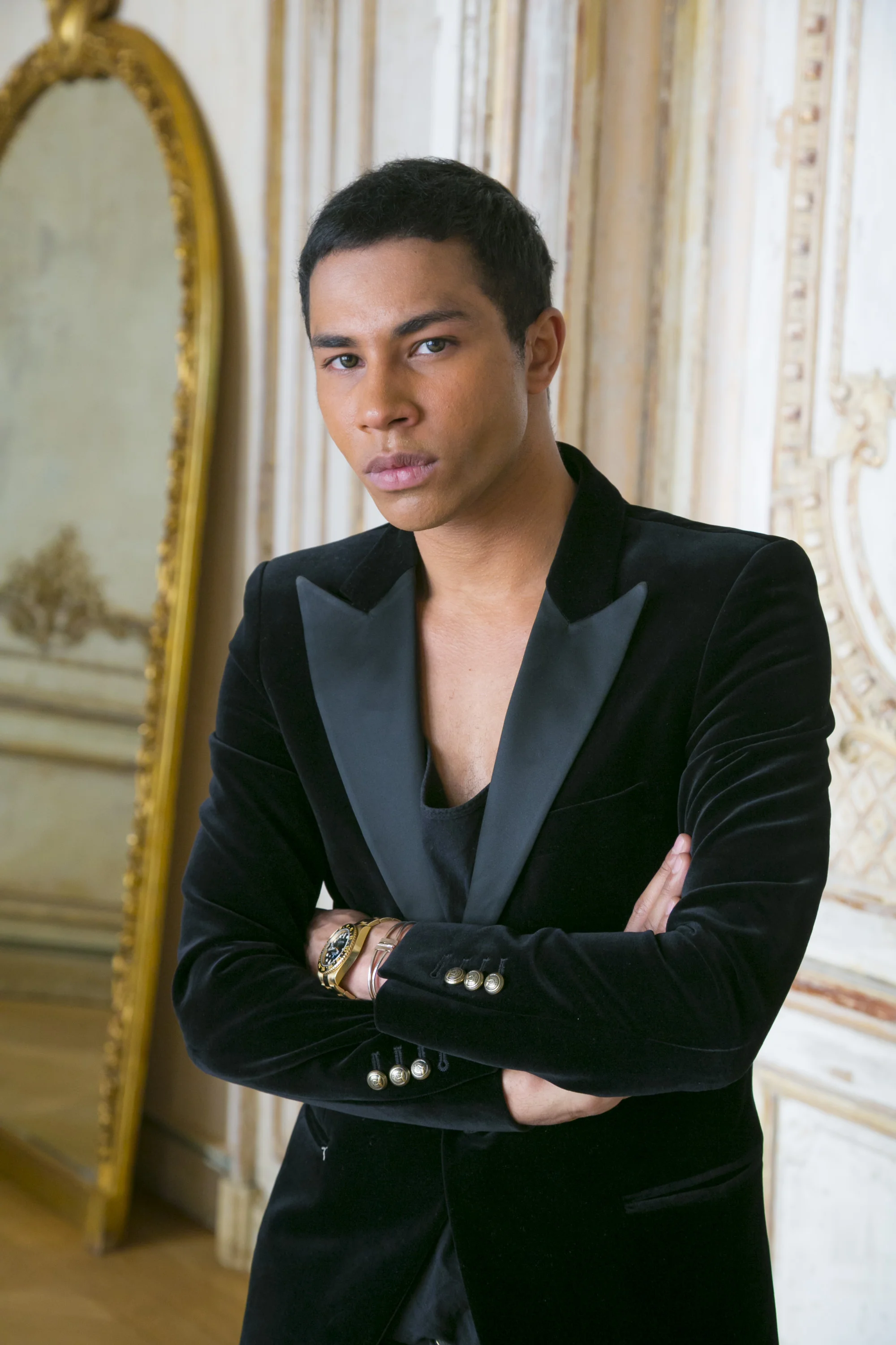 Olivier Rousteing, Creative Director at Balmain from 2011 - present.