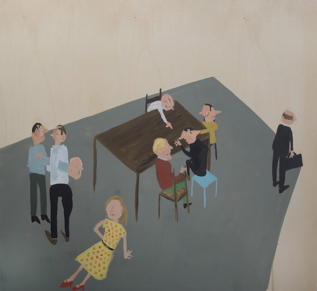 From the series Studio Sull'Interazione Sociale (Social Interaction Study), 2016.