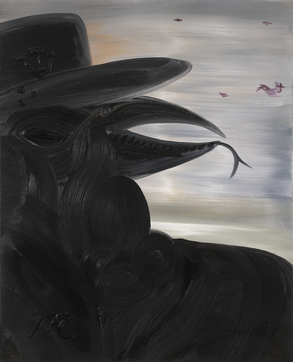 Missing Since 2007. Oil on linen, 39.3 x 30.3 inches
