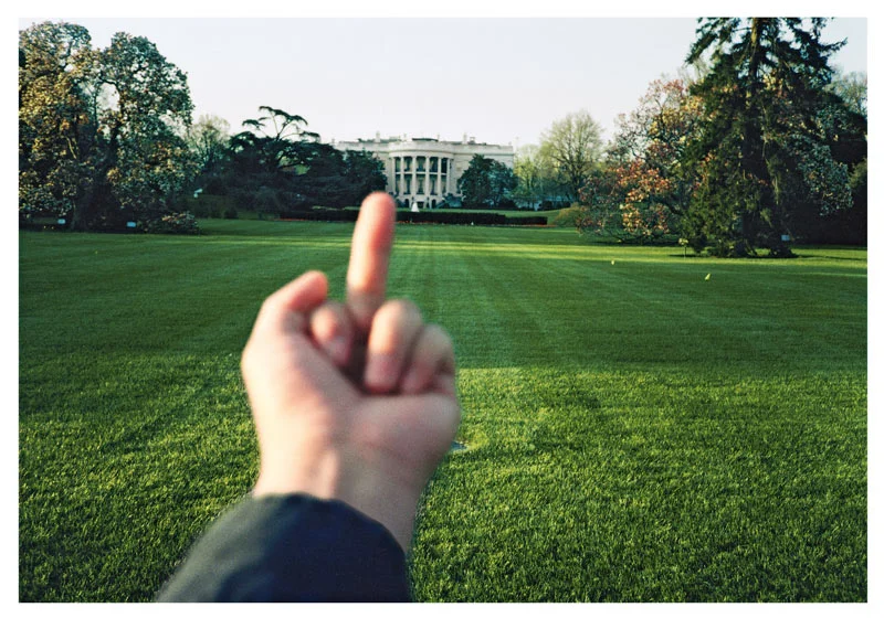 From the series ' A Study of Perspective ' The White House 1995–2003 by Ai Weiwei