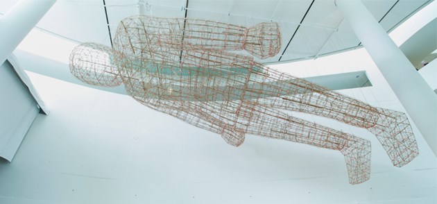 Ai Weiwei's ' Yu Yi ' installation at ARoS Museum of Art in Aarhus, 2015