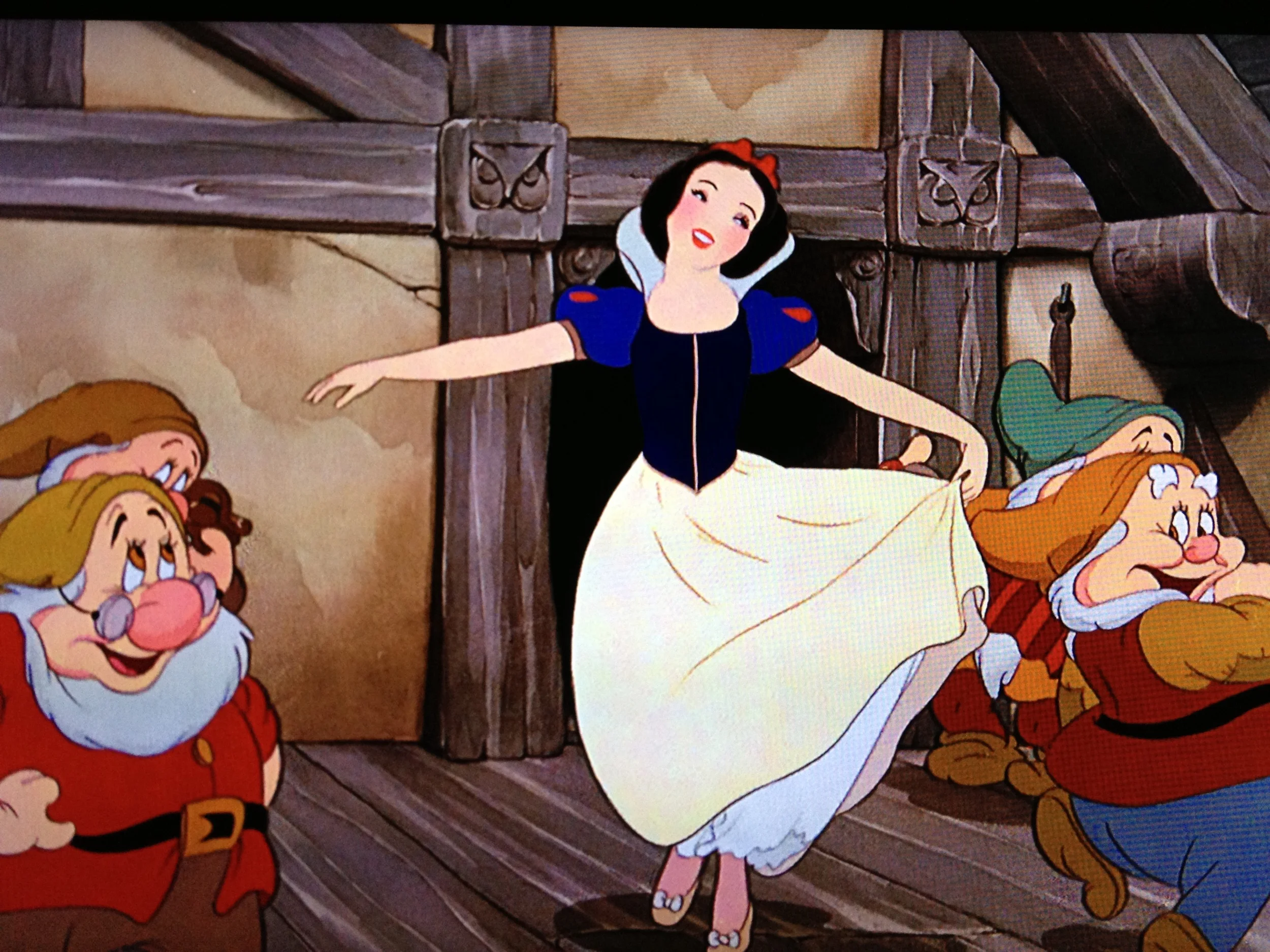 An extract from 'Snow White And The Seven Dwarves', 1937