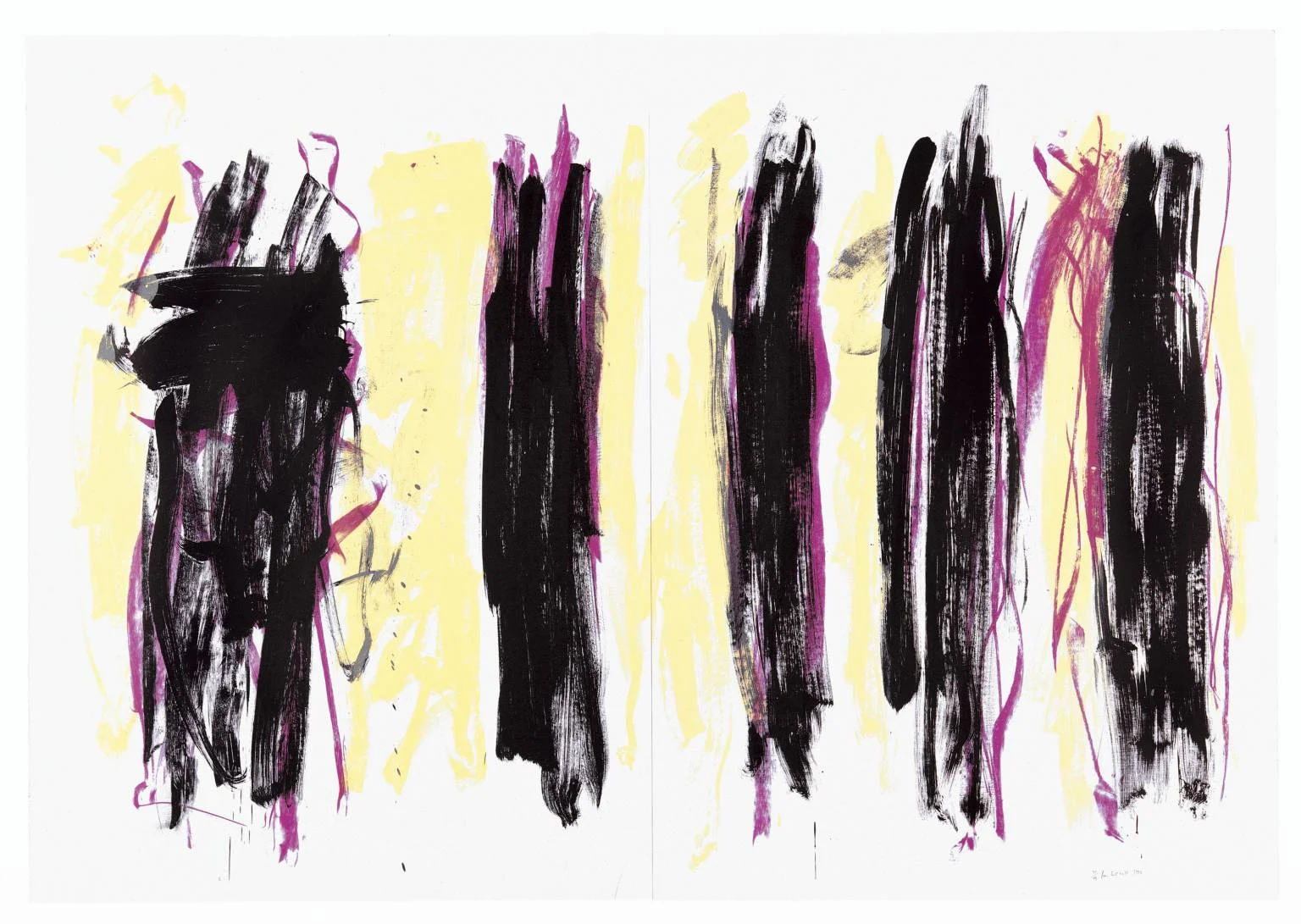 Trees III, 1992 by Joan Mitchell