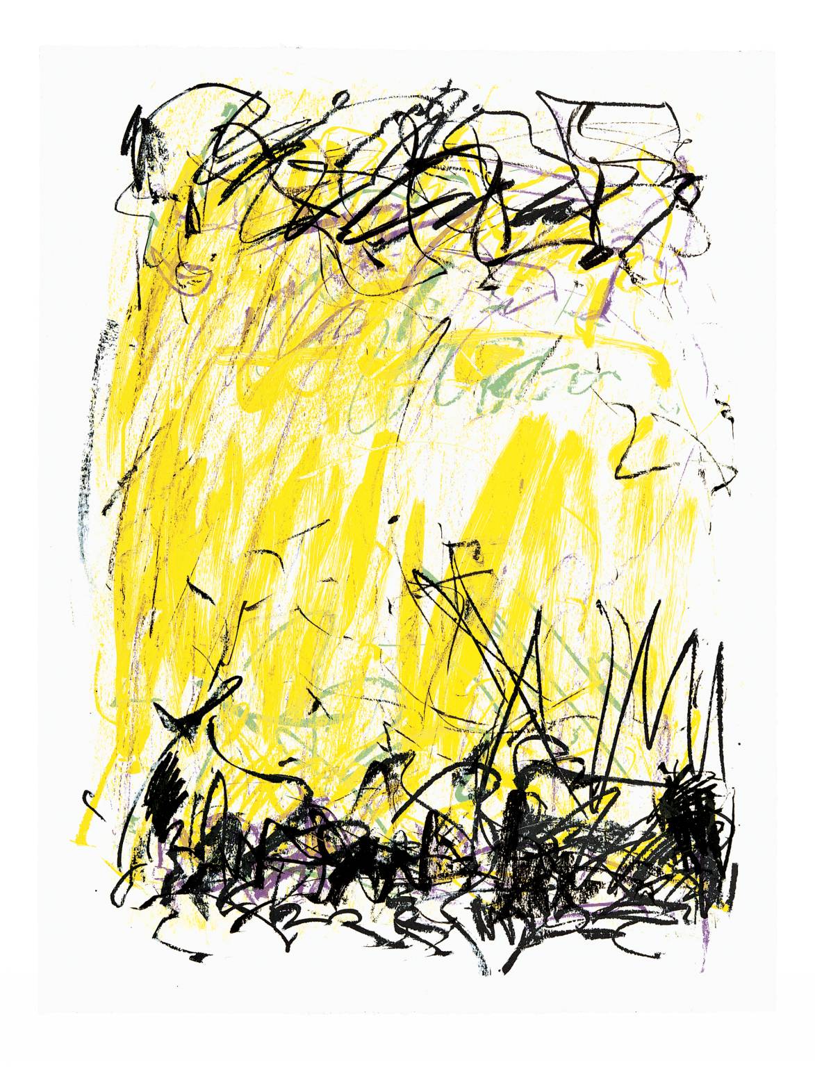 Sides of a River II, 1981 by Joan Mitchell