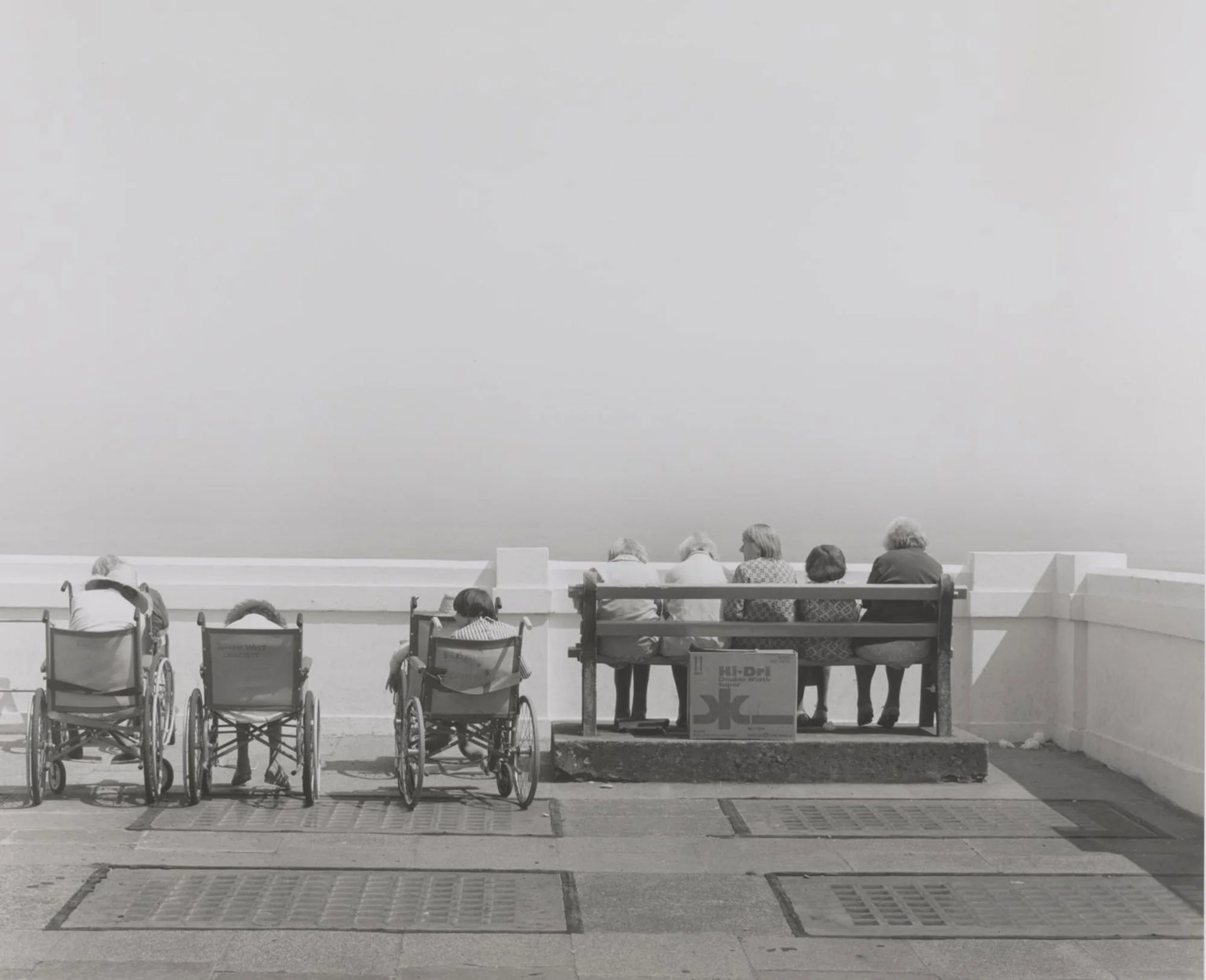 Care Home Day Out , Sunderland, Wearside 1975 by Chris Killip