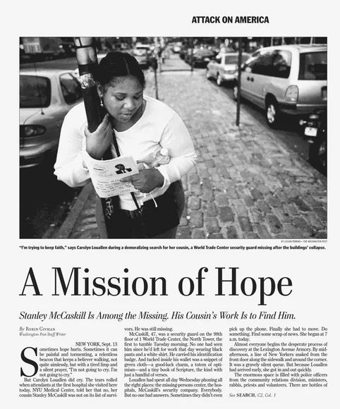 The Washington Post, 2001
