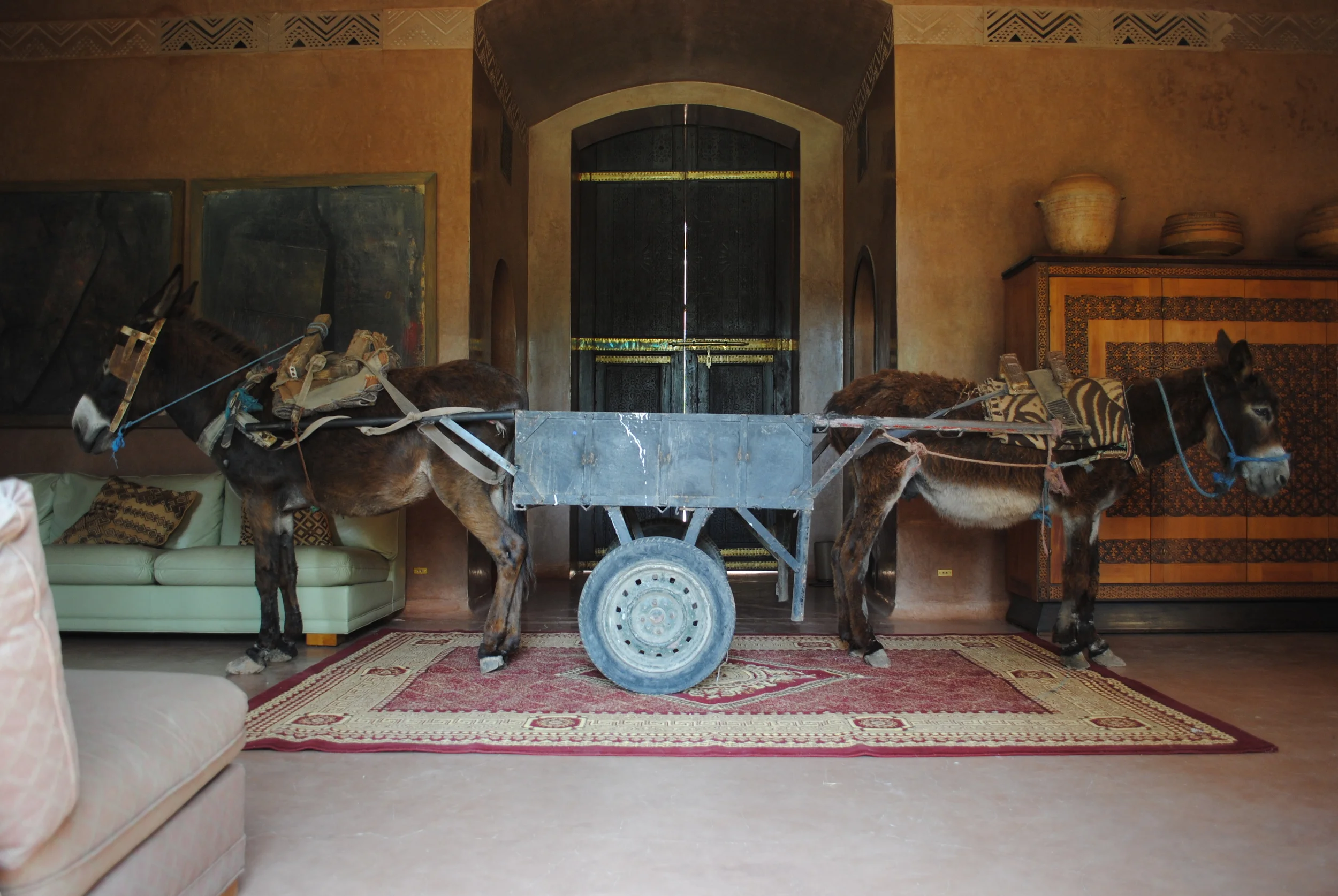Anes Situ series by Hicham Benohoud, shown at Merchants of Dreams e xhibition, 2013.