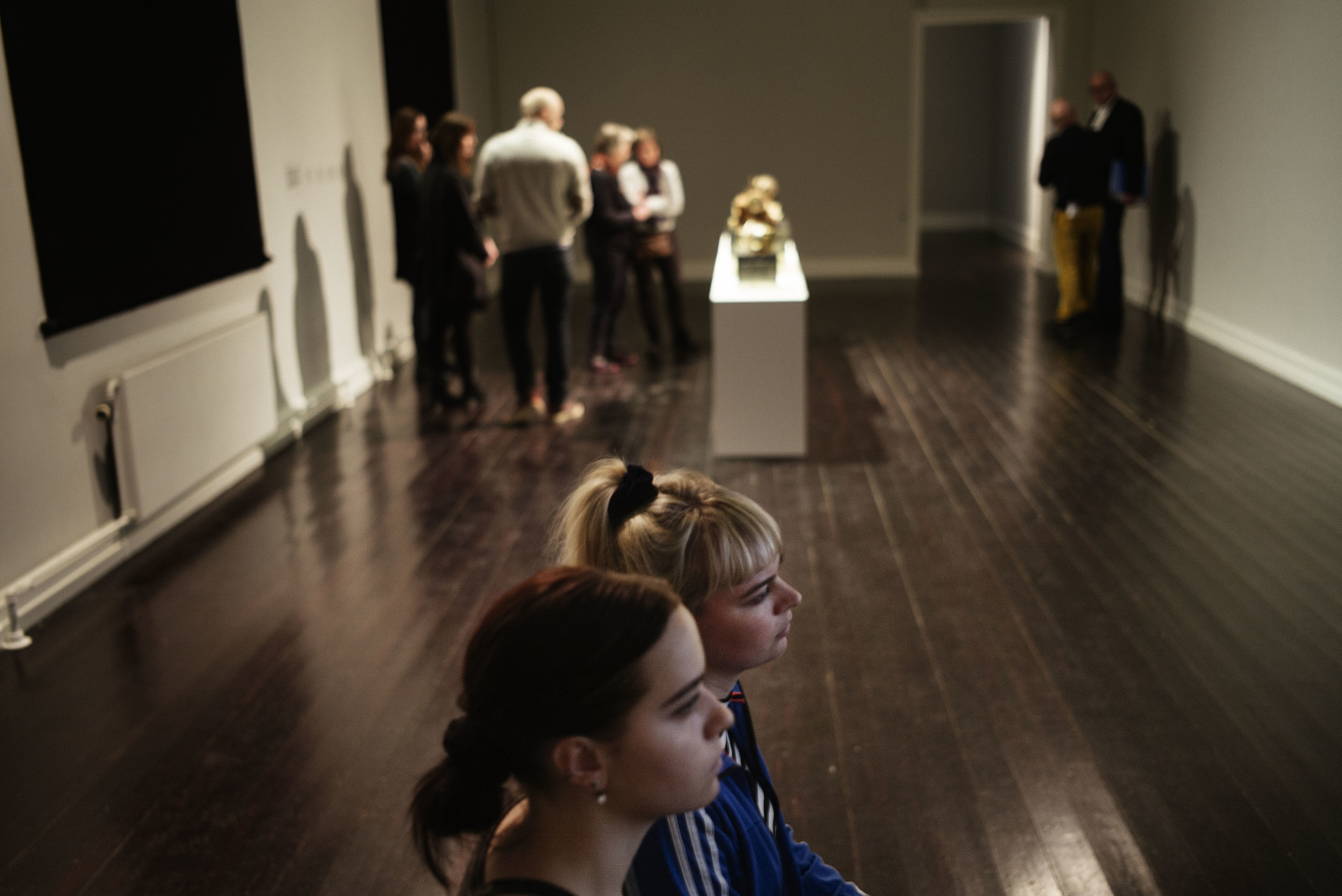 Opening of the exhibition ' Merchants of Dreams ' with 18 Moroccan artists Brandts 13 in Odense, 2016.