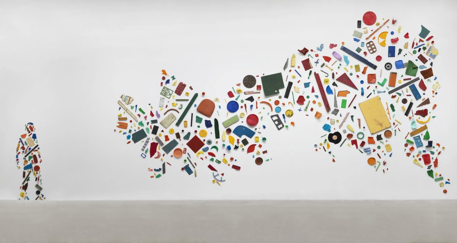 Britain Seen from the Northen , 1981 by Tony Cragg