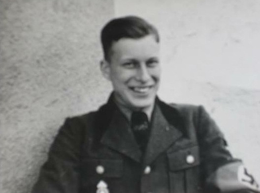 A portrait of Linda Mangold's grandfather, Hans Müller, photographed in 1937 in Bochum, Germany.