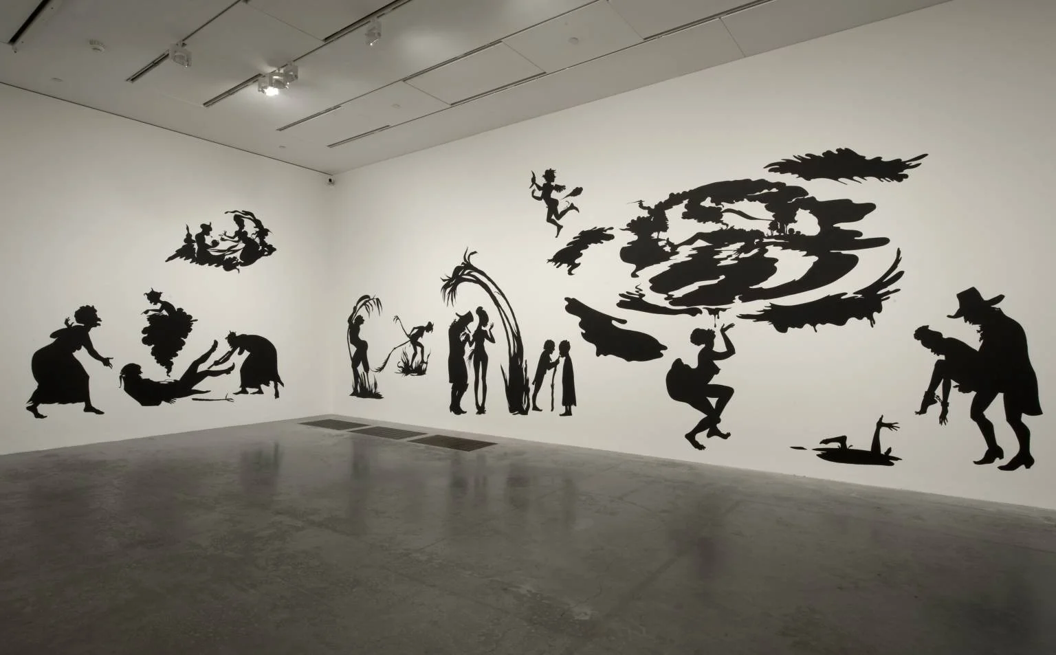 Grub for Sharks: A Concession to the Negro Populace , displayed at Tate Modern, 2004.