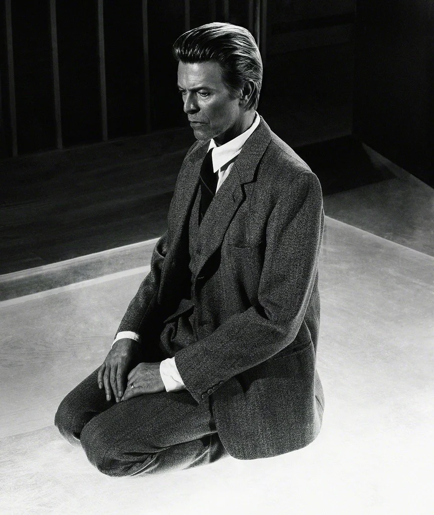 A still from Markus Klindo's performance art piece, titled Meditation , 2012.