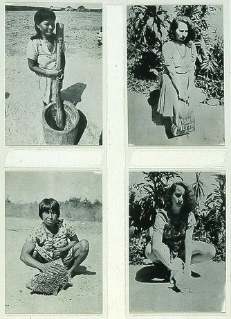 Native Brazil, Alien Brazil, 1977 by Anna Bella Geiger .
