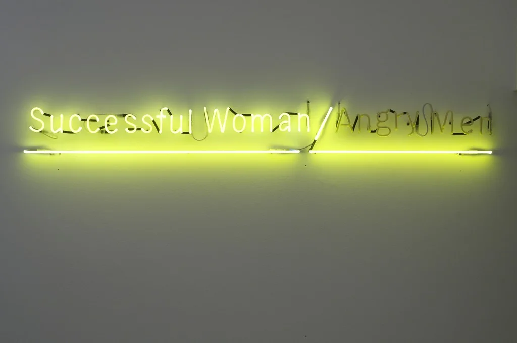 Successful Woman/Angry Men , 2010 by Hank Willis Thomas.