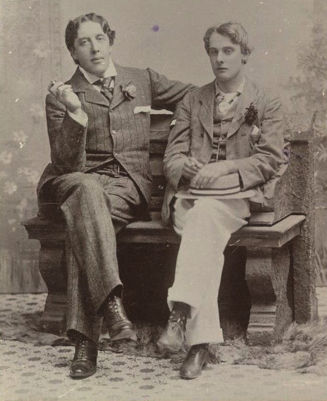 Undated photograph of Oscar Wilde and Lord Alfred Douglas. Photo source: The British Library .