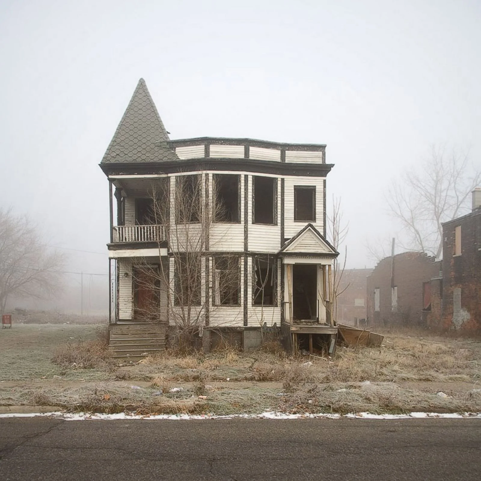 From the series ' 100 Abandoned Houses ' by Kevin Bauman.