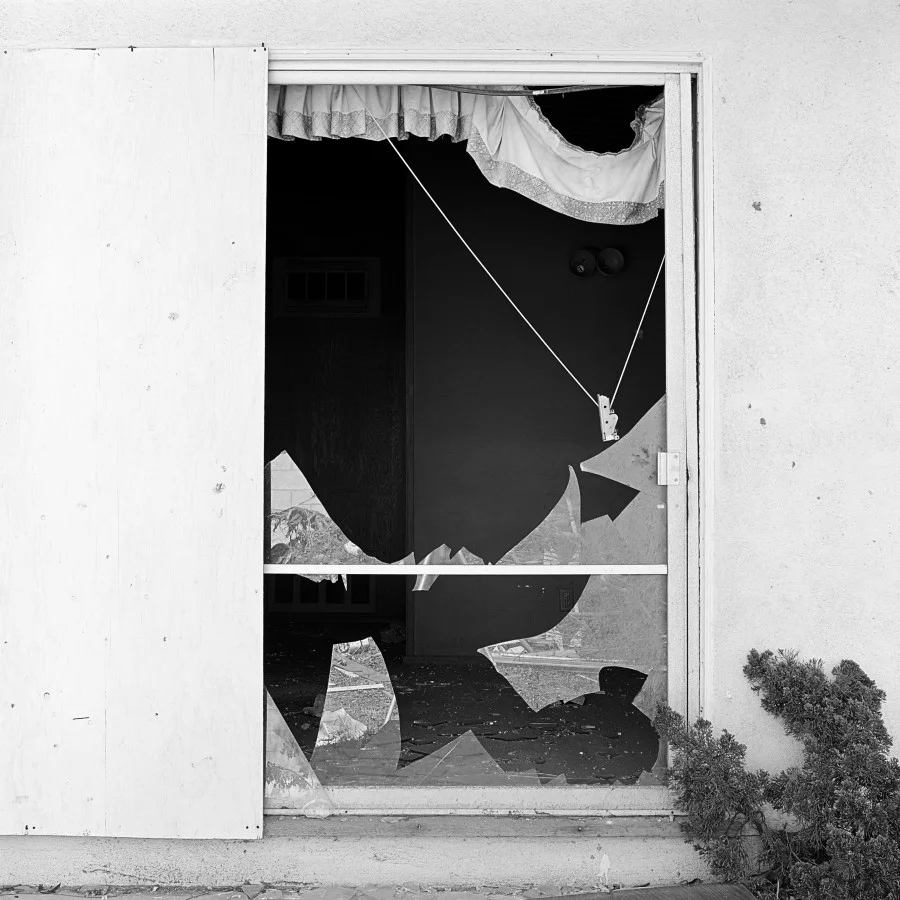 Forced Entry, Site 4, 1975/2006 by John Divola.