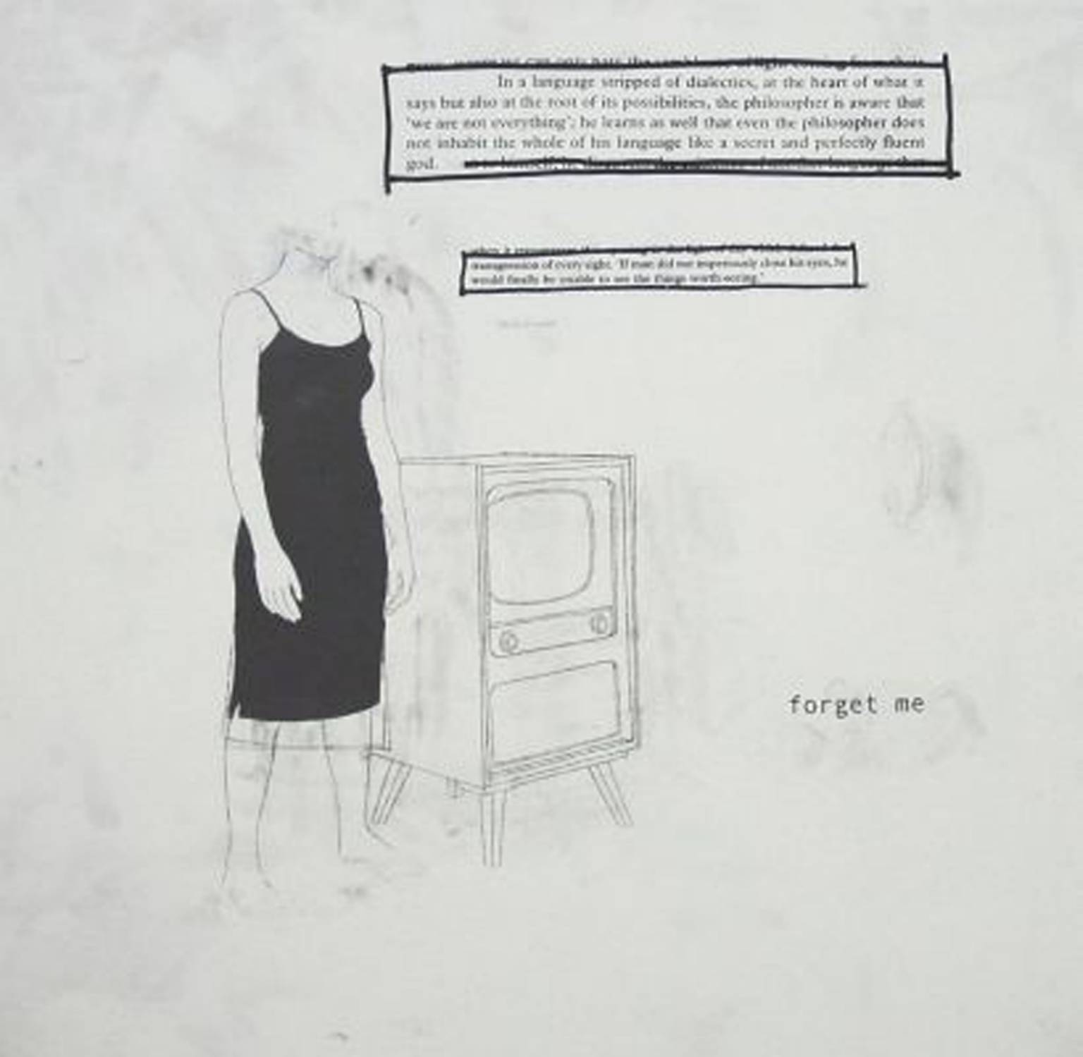 Forget Me, 2005 by Julião Sarmento.