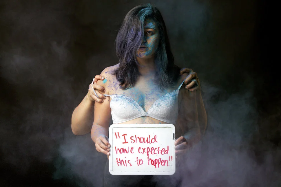 From the series ' Dear Brock Turner ' 2016 by Yana Mazurkevich.