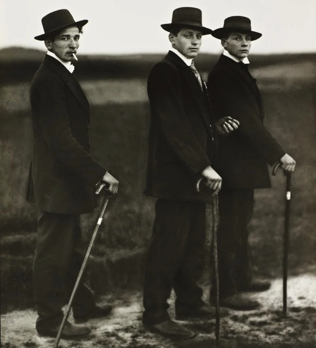 Young Farmers , 1914 by August Sander.