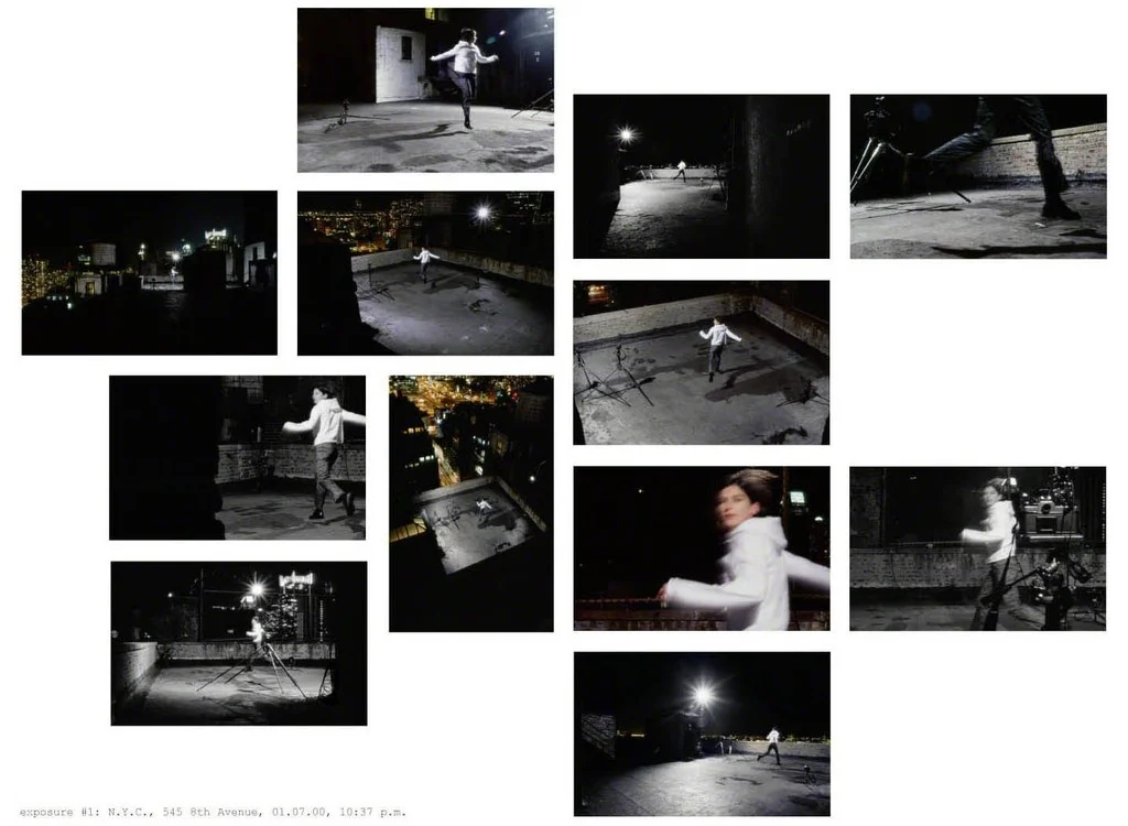 Exposure #1: N.Y.C., 545 8th Avenue , 01.07.00, 10:37 p.m ., 2000 by Barbara Probst.