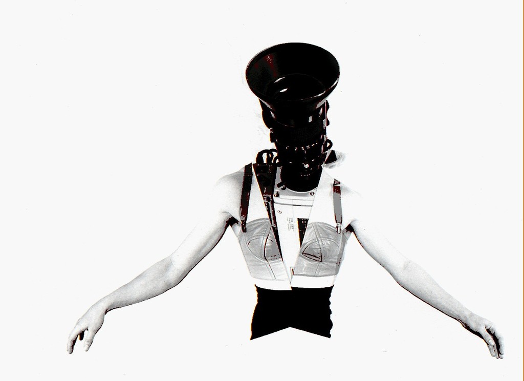 Camerawoman from the series Phantom Limb , 1988 by Lynn Hershman Leeson.