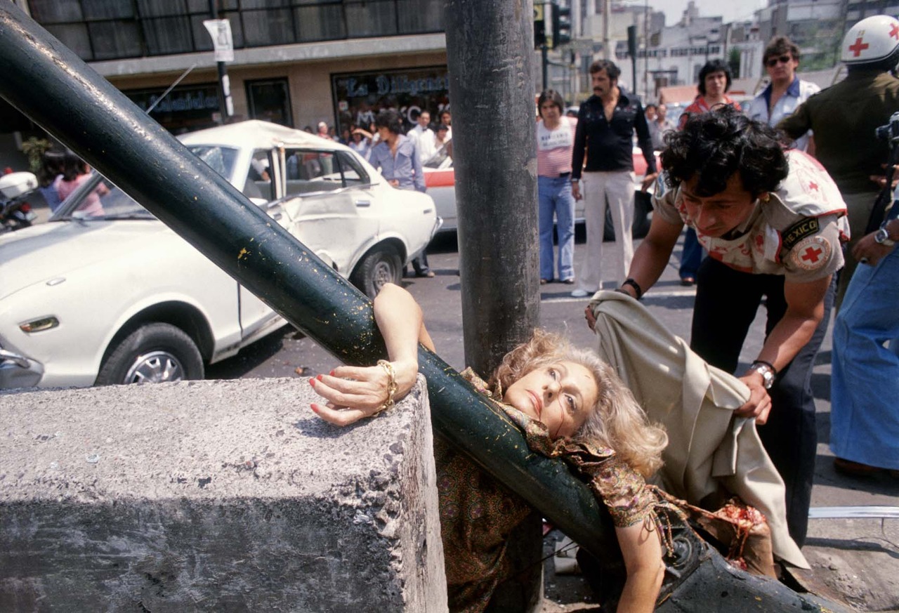 Adela Legarreta Rivas , from the series 101 Tragedies , 1979 by Enrique Metinides .