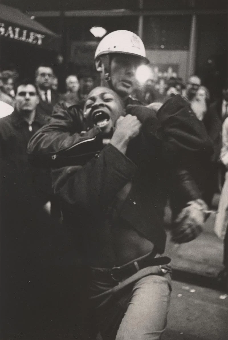 Arrest of Taylor Washington , Atlanta, 1963. Photo by Danny Lyon.
