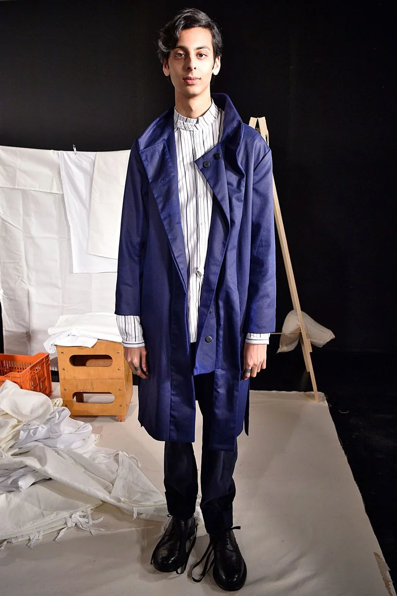 A look from Phoebe English Man AW17 collection.