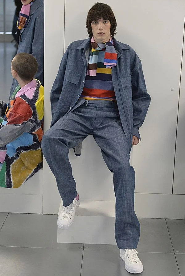 A look from Lou Dalton's AW17 collection.