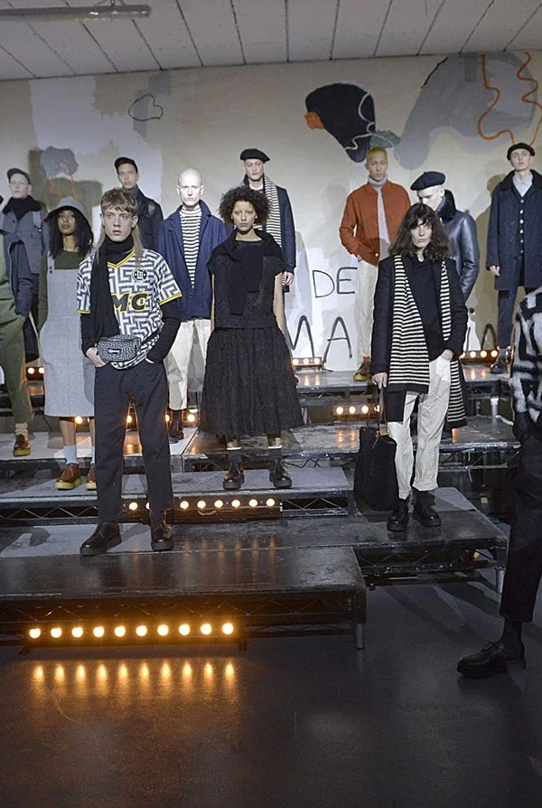 Looks from YMC AW17 collection.
