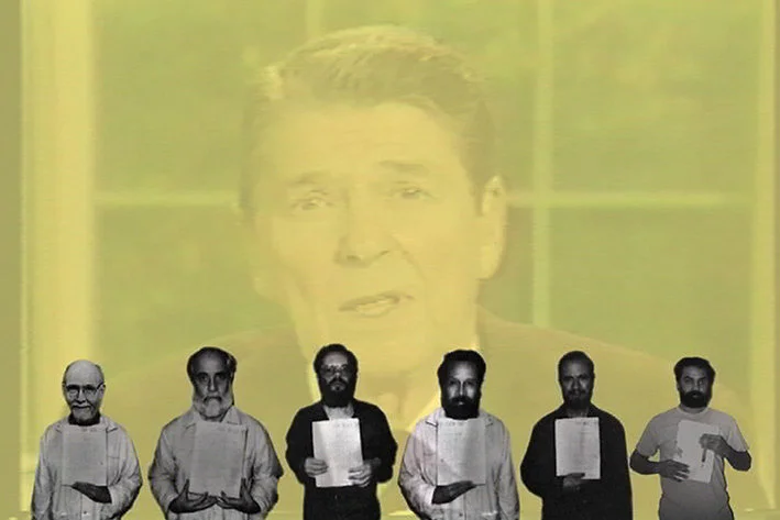 Hostage: The Bachar tapes , 2001 by by Walid Raad.
