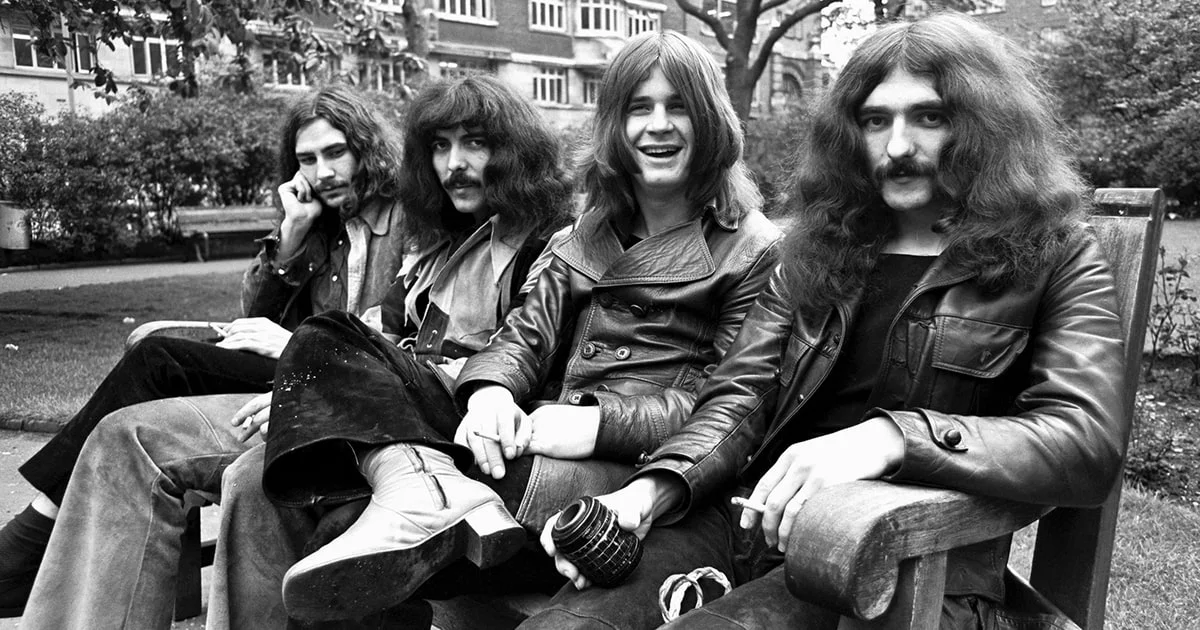 Black Sabbath, 1970. Photo by Chris Walter.