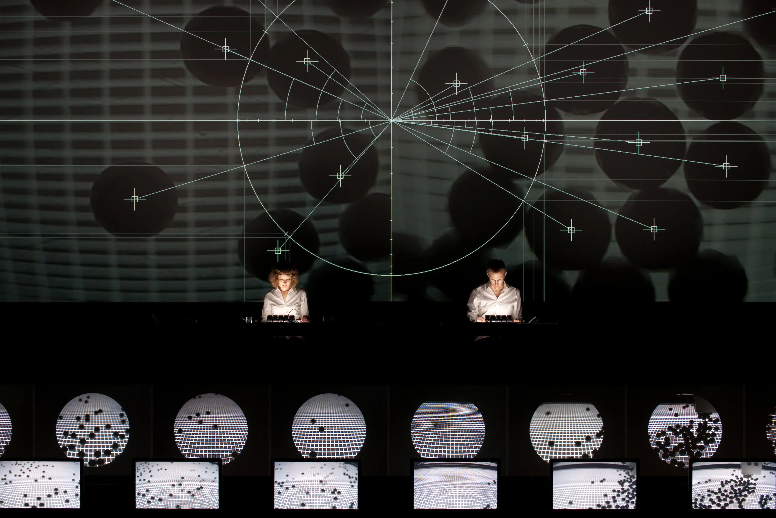 Data collection from the series Datamatics , 2006 by Ryoji Ikeda