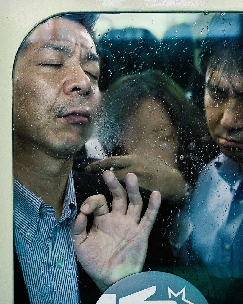 Tokyo Compression , 2010 by Michael Wolf