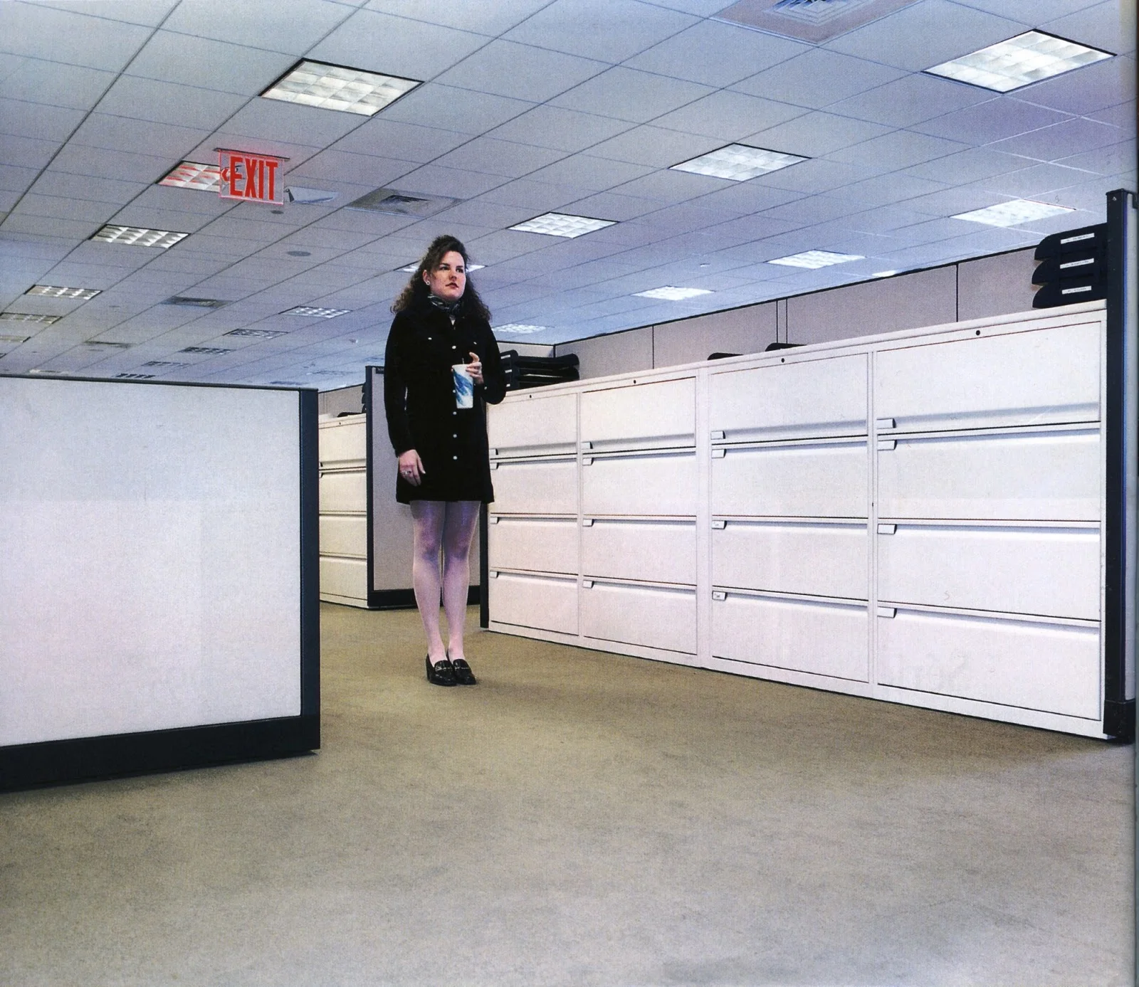 Computer Company, Texas, 1996 by Lars Tunbjörk.