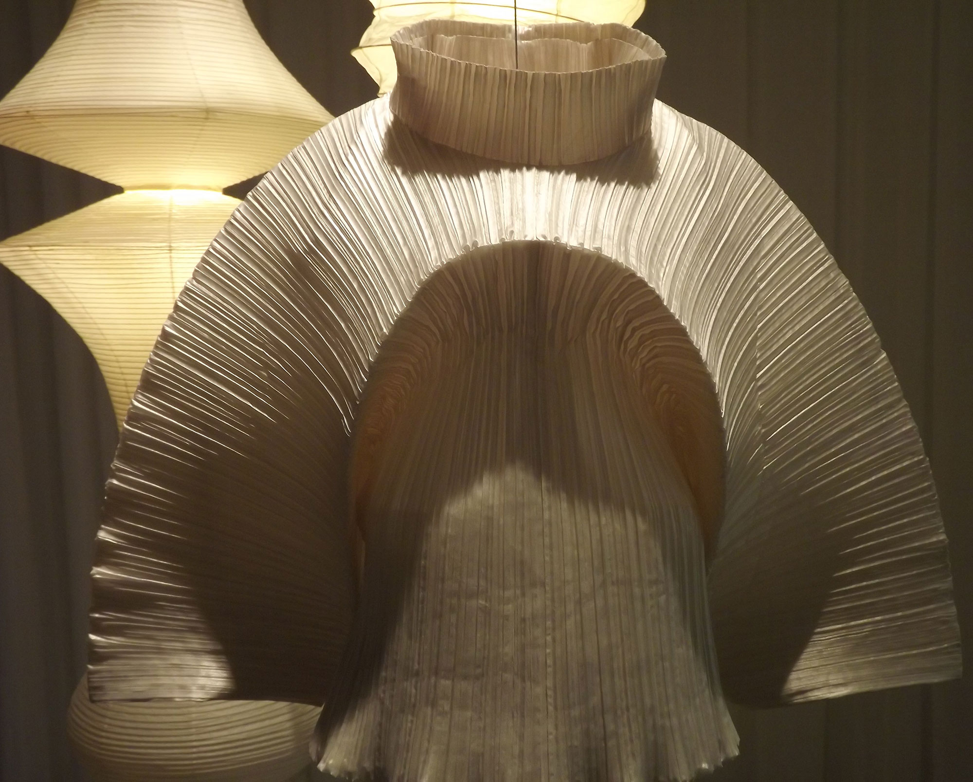 Bamboo Pleats dress from ' Bamboo ' AW'89 by Issey Miyake.